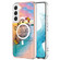 Samsung Galaxy S22 5G Marble Pattern Dual-side IMD Magsafe TPU Phone Case - Dream Butterfly