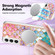 Samsung Galaxy S22 5G Marble Pattern Dual-side IMD Magsafe TPU Phone Case - Colorful Scales