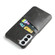 Samsung Galaxy S22 5G Fierre Shann Retro Oil Wax Texture PU Leather Phone Case with Card Slots - Black