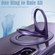 Samsung Galaxy S22 5G Rotating Ring Magnetic Holder Phone Case - Purple