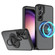 Samsung Galaxy S22 5G Rotating Ring Magnetic Holder Phone Case - Black Samsung Galaxy S22 5G Rotating Ring Magnetic Holder Phone Case - Black