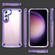 Samsung Galaxy S22 5G Skin Feel TPU + PC Phone Case - Transparent Purple