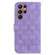 Samsung Galaxy S22 5G Double 8-shaped Embossed Leather Phone Case - Purple