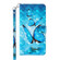 Samsung Galaxy S22 5G 3D Painting Pattern TPU + PU Leather Phone Case - Three Butterflies