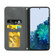 Samsung Galaxy S22 5G Retro Skin Feel Magnetic Horizontal Flip Leather Case with Holder & Card Slots & Wallet & Photo Frame - Gray