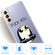 Samsung Galaxy S22 5G Coloured Drawing Pattern Highly Transparent TPU Phone Protective Case - Penguin