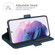 Samsung Galaxy S22 5G Dual-side Magnetic Buckle Horizontal Flip Leather Case with Holder & Card Slots & Wallet - Dark Blue