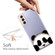 Samsung Galaxy S22 5G Coloured Drawing Pattern Highly Transparent TPU Phone Protective Case - Panda