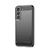 Samsung Galaxy S22 5G MOFI Gentleness Series Brushed Texture Carbon Fiber Soft TPU Case - Black