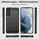 Samsung Galaxy S22 5G MOFI Gentleness Series Brushed Texture Carbon Fiber Soft TPU Case - Black