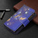Samsung Galaxy S22 5G Colored Drawing Pattern Zipper Horizontal Flip Phone Leather Case with Holder & Card Slots & Wallet - Purple Butterfly