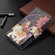 Samsung Galaxy S22 5G Colored Drawing Pattern Zipper Horizontal Flip Phone Leather Case with Holder & Card Slots & Wallet - Flower Elephants