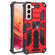 Samsung Galaxy S22 5G Shockproof TPU + PC Magnetic Protective Phone Case with Holder - Red