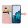 Samsung Galaxy S22 5G Mandala Flower Embossed Horizontal Flip Leather Case with Holder & Card Slots & Wallet & Lanyard - Rose Gold
