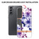 Samsung Galaxy S22 Flowers and Plants Series IMD TPU Phone Case - Purple Begonia