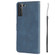 Samsung Galaxy S22 5G Fantasy Classic Skin-feel Calfskin Texture Magnetic Buckle Horizontal Flip PU Phone Leather Case with Holder & Card Slot & Wallet - Blue Samsung Galaxy S22 5G Fantasy Classic Skin-feel Calfskin Texture Magnetic Buckle Horizontal Flip PU Phone Leather Case with Holder & Card Slot & Wallet - Blue