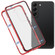 Samsung Galaxy S22 5G HD Magnetic Metal Tempered Glass Phone Case - Red