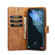 Samsung Galaxy S22 5G DG.MING Crazy Horse Texture Detachable Magnetic Leather Phone Case - Brown