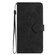 Samsung Galaxy S22 5G Flower Embossing Pattern Leather Phone Case - Black