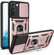 Samaung Galaxy S22 5G Sliding Camera Cover Design TPU+PC Protective Case - Rose Gold