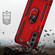 Samaung Galaxy S22 5G Shockproof TPU + PC Protective Case with 360 Degree Rotating Holder - Red