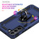 Samaung Galaxy S22 5G Shockproof TPU + PC Protective Case with 360 Degree Rotating Holder - Blue