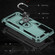 Samaung Galaxy S22 5G Shockproof TPU + PC Protective Case with 360 Degree Rotating Holder - Dark Green