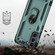 Samaung Galaxy S22 5G Shockproof TPU + PC Protective Case with 360 Degree Rotating Holder - Dark Green