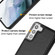 Samsung Galaxy S22 5G Leather Texture Full Coverage Phone Case - Black