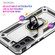 Samaung Galaxy S22 5G Shockproof TPU + PC Protective Case with 360 Degree Rotating Holder - Silver