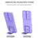 Samsung Galaxy S22 5G Stereoscopic Holder Sliding Camshield Phone Case - Purple
