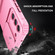 Samsung Galaxy S22 5G Stereoscopic Holder Sliding Camshield Phone Case - Pink