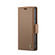 Samsung Galaxy S22 5G CaseMe 023 Butterfly Buckle Litchi Texture RFID Anti-theft Leather Phone Case - Brown