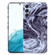Samsung Galaxy S22 5G Marble Pattern Phone Case - Black White