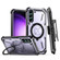 Samsung Galaxy S22 5G Armor Series MagSafe Magnetic Holder Phone Case with Back Clip - Purple