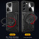 Samsung Galaxy S22 5G CD Texture Sliding Camshield Magnetic Holder Phone Case - Purple