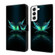Samsung Galaxy S22 Crystal 3D Shockproof Protective Leather Phone Case - Reflection Dutterfly