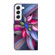 Samsung Galaxy S22 Crystal 3D Shockproof Protective Leather Phone Case - Colorful Flower