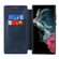Samsung Galaxy S22 Ultra 5G Knight Magnetic Suction Leather Phone Case - Blue Samsung Galaxy S22 Ultra 5G Knight Magnetic Suction Leather Phone Case - Blue