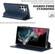Samsung Galaxy S22 Ultra 5G Knight Magnetic Suction Leather Phone Case - Blue Samsung Galaxy S22 Ultra 5G Knight Magnetic Suction Leather Phone Case - Blue