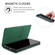 Samsung Galaxy S22 Ultra 5G Fierre Shann Crocodile Texture Magnetic Genuine Leather Phone Case - Green