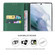 Samsung Galaxy S22 Ultra 5G Fierre Shann Crocodile Texture Magnetic Genuine Leather Phone Case - Green