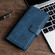 Samsung Galaxy S22 Ultra 5G Skin Feel Crocodile Magnetic Clasp Leather Phone Case - Blue