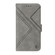 Samsung Galaxy S22 Ultra 5G RFID Geometric Line Flip Leather Phone Case - Grey