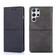 Samsung Galaxy S22 Ultra Cow Texture Magnetic Horizontal Flip Leather Phone Case - Black