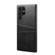 Samsung Galaxy S22 Ultra Calf Texture Back Protective Phone Case with Card Slots - Black