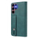 Samsung Galaxy S22 Ultra 5G Wristband Magnetic Leather Phone Case - Light Blue