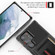 Samsung Galaxy S22 Ultra 5G ZM06 Card Bag TPU + Leather Phone Case - Black Samsung Galaxy S22 Ultra 5G ZM06 Card Bag TPU + Leather Phone Case - Black