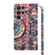Samsung Galaxy S22 Ultra 5G 3D Painted Leather Phone Case - Colorful Mandala