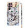 Samsung Galaxy S22 Ultra 5G 3D Painted Leather Phone Case - Two Loving Cats
